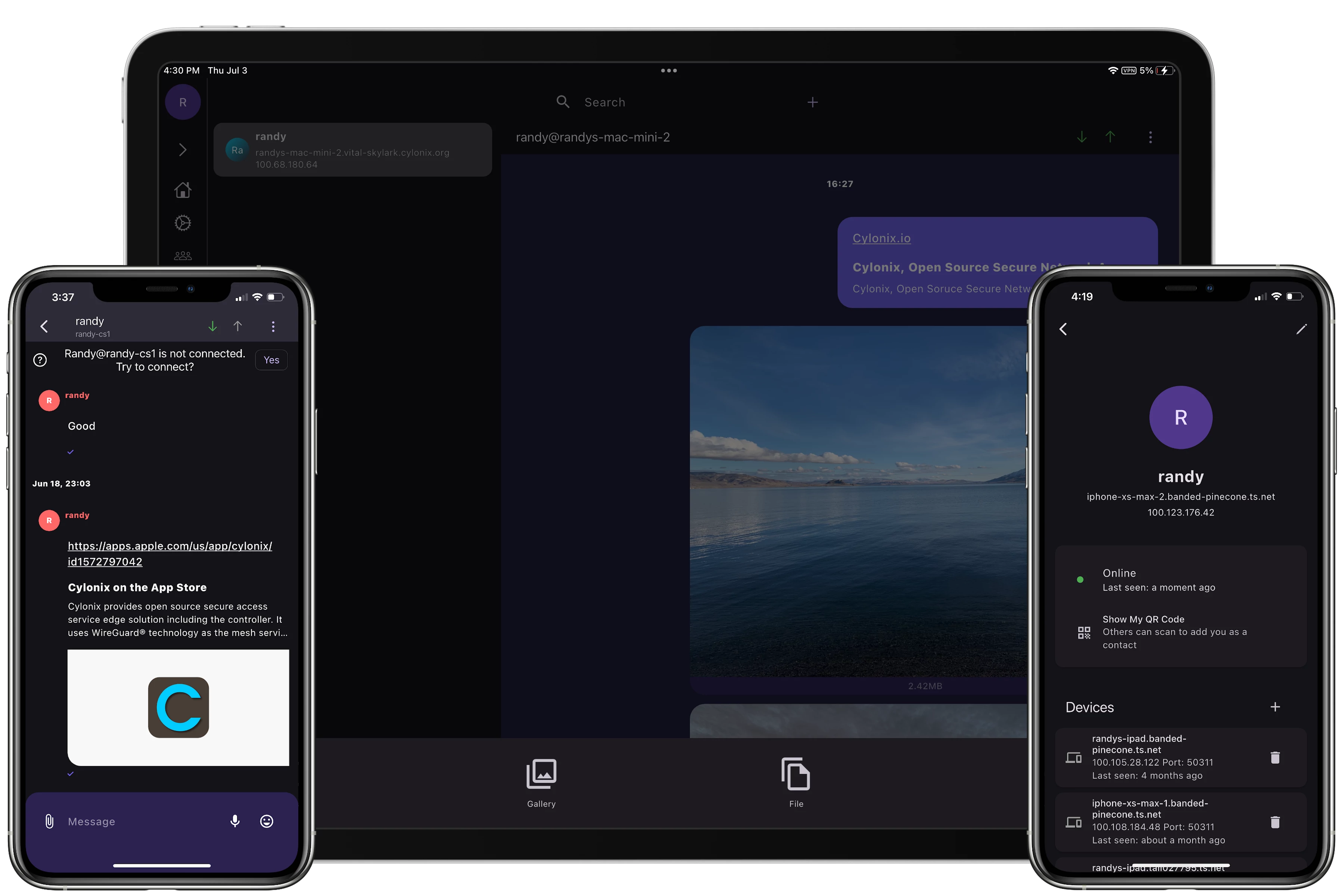 Tailchat on Devices